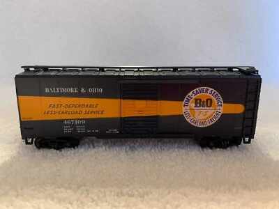 Athearn HO Scale Baltimore & Ohio Timesaver 40' AAR Single Door Boxcar #467109 - Image 1 of 4