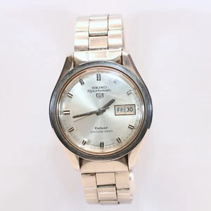 SEIKO Sportsmatic 7619-9010 Boys Automatic Watch Date Display Japan made #1699 - Picture 1 of 18