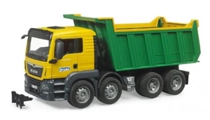 BRUDER, MAN TGS 8x4 benne, échelle 1/16, BRU3766 - Imagen 1 de 4