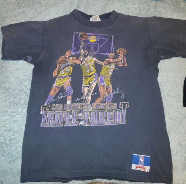 Lakers Los Angeles NBA #32 Johnson shirt L camiseta jersey Magic Johnson  1984
