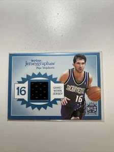 2003-04 Skybox Autographics Jerseygraphics Blue /300 Peja Stojakovic #J-PS - Picture 1 of 2
