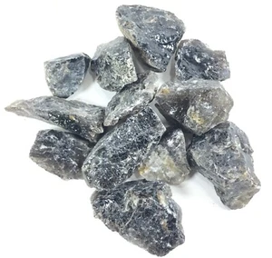Roca mineral de cuarzo ahumado crudo de Madagascar de 30 piezas | Paquete a granel metafísico - Imagen 1 de 3