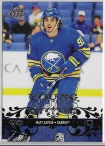 MATT SAVOIE 2023-24 UPPER DECK EXTENDED SERIES YOUNG GUNS RETRO CARD - Picture 1 of 2