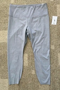 Nike Yoga Luxe Training Leggings Gray High Rise 7/8 Length - Women's Size 1X - Picture 1 of 3