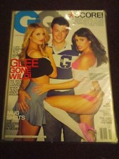 GQ Cory Monteith Glee Gone Wild  November 2010 LEA MICHELE