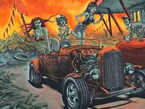 Zombie Drive In: su ordinazione costruzione, saldatore, montaggio tubi, cappello da motociclista - Foto 1 di 2