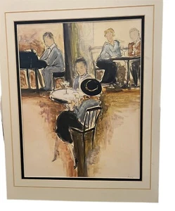 Karen Dupre Print Easy Listening 19”x14” - Picture 1 of 5