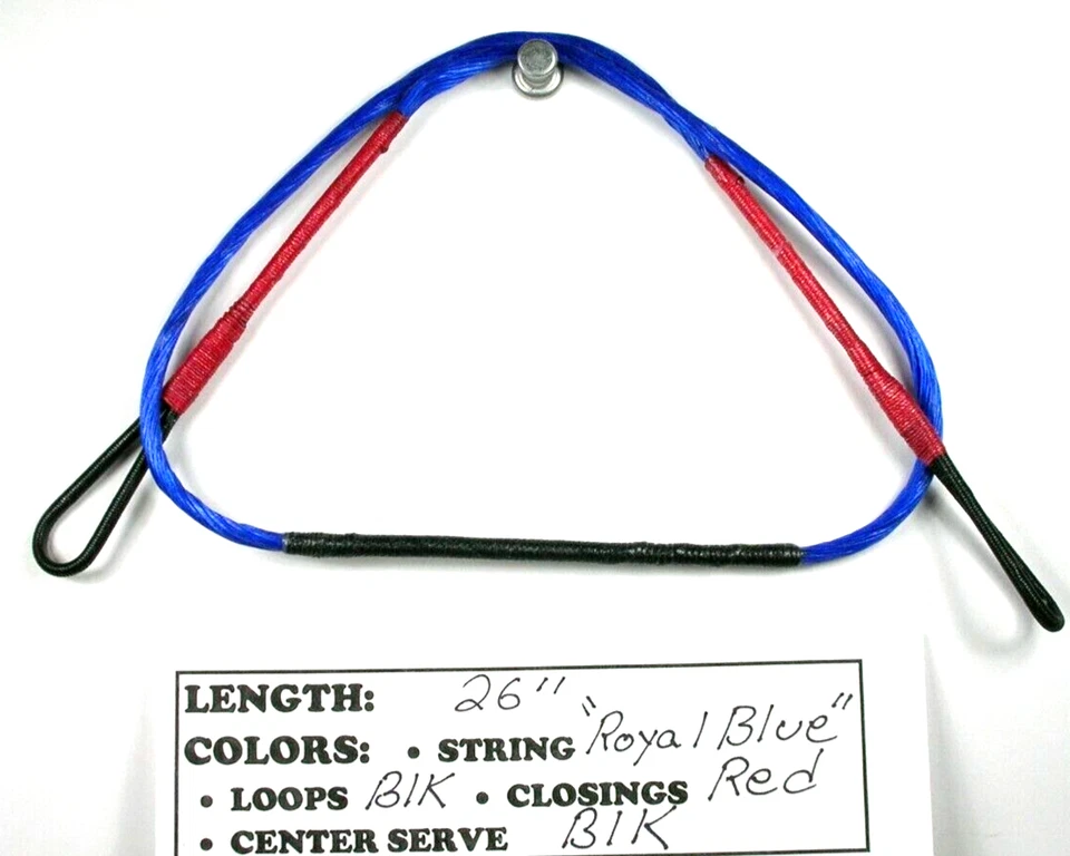 *ROYAL BLUE* Crossbow String Excalibur Micro series 26 inch Handmade - Image 1 of 1
