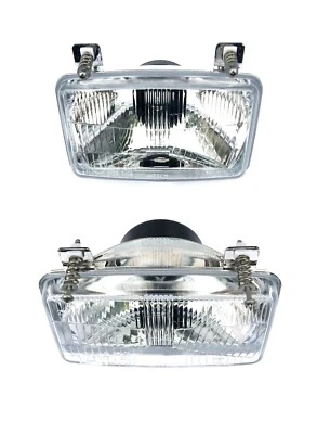 2x Scheinwerfer Hauptscheinwerfer 156x93 H4 Deutz Fahr Agrotron Agrofarm Traktor - Bild 1 von 4