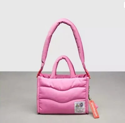 NWT COACH COACHTOPIA LOOP MINI TOTE CT385 PUFFY CROSSBODY BAG HANDBAG PURSE - Image 1 of 4