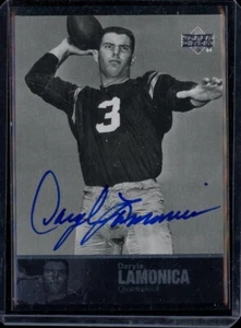 2011 Upper Deck College Legends Daryle Lamonica ON CARD AUTO AUTOGRAPH #51 UD SP - Picture 1 of 2
