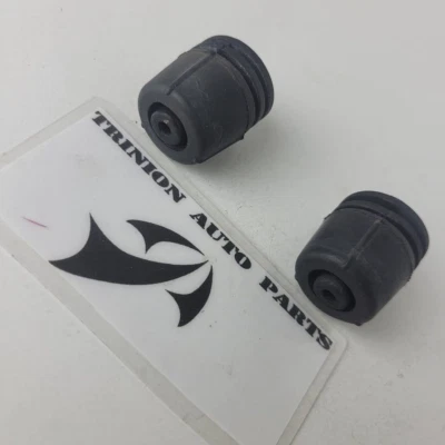 Honda Accord 1998-2002 tapa maletero parachoques tope goma negro juego de 2 OEM Foto 1 de 3