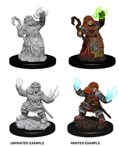 Miniaturas sin pintar Pathfinder Deep Cuts: invocadora enana femenina - Imagen 1 de 1