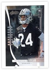 2019 Panini Absolute Johnathan Abram Rookie Oakland Raiders #182