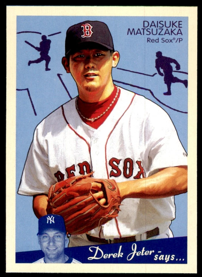 2008 UPPER DECK GOUDEY DAISUKE MATSUZAKA BOSTON RED SOX #28 - Image 1 of 2