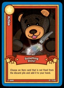 2007 Ganz Webkinz Series 1 Card Something Shiny! #75