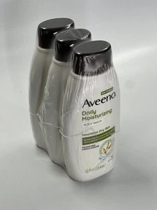 Pack of 3 - Aveeno Daily Moisturizing Body Wash | 12 fl oz - Picture 1 of 2