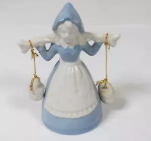 Price products Porcellana Blu/Bianco Ragazza Olandese con Secchi di Latte, Bellmawr, NJ - Foto 1 di 7