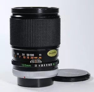 CANON FD 135mm / 1:2.5 S.C. - 2.5/135mm SC, mit 1 Jahr Gewährleistung - Bild 1 von 4