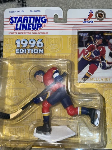 1996 Starting Lineup Scott Mellanby Florida Panthers NHL Hockey SLU Figure Cover