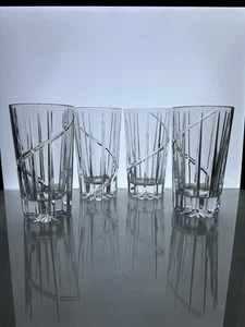 Mikasa Crystal Uptown - Gafas Highball 5 5/8", Juego de 4 *EN CAJA* - Imagen 1 de 6