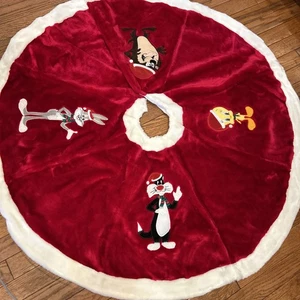 Looney Tunes Weihnachtsbaum Rock Warner Bros Bugs Tweety Sylvester Taz 1996 Vintage - Bild 1 von 8