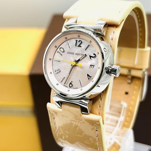LOUIS VUITTON（LV） Orologio analogico donna LOUIS VUITTON Tambour Q12160 data con scatola usatoo