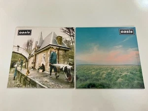 Shield Oasis Analog Record Set Of 2 Whatever Some Might Say 7Inch - Foto 1 di 2