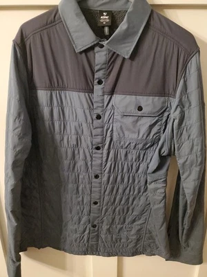 KUHL MENS THE KNE SHIRT JAC BRAND NEW BLUE STEEL OG MEDIUM - Image 1 of 4