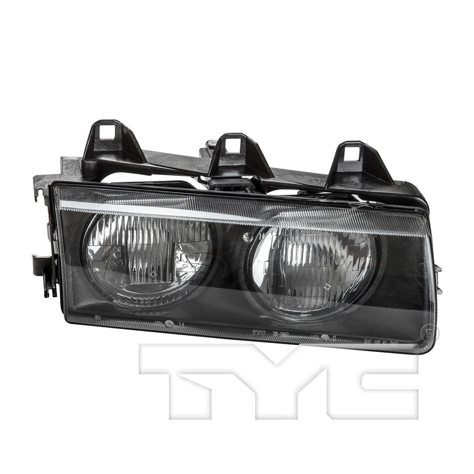 Conjunto de faros derecho BMW 325i 1992-1997 TYC 1992 1993 1994 1995 1996 Foto 1 de 4