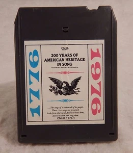 1776 1976 200 Years of American Heritage In Song 8-Track - Picture 1 of 3