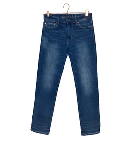 American Eagle 30 X 32 Dark Wash Ne(x)t Level Stretch Original Straight Jeans - Picture 1 of 5