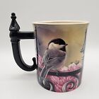Sculpted Mug BACKYARD BEAUTY Chickadee by Rosemary Millette Wild Wings With Box