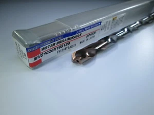 NEW MITSUBISHI WSTAR MVS1020X10S120 SOLID CARBIDE .4016" DRILL COOLANT HOLES - Picture 1 of 6