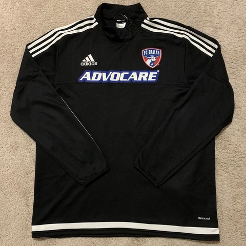 FC Dallas adidas XL Aeroready Jacket Men's Black/White New Cover