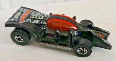 De colección 1975 Hing Kong Mattel Hot Wheels Marvel Heros Spiderman Coche Negro Pared Negra  Foto 1 de 4