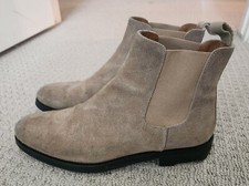TAFT The Drake Chelsea Boot EU SZ 38 Gaucho Suede Leather