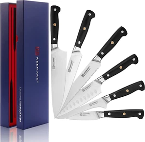 Juego de cuchillos de cocina de acero inoxidable de alto carbono de 6 piezas herramientas de corte - Imagen 1 de 9