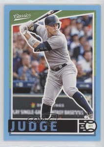 2019 Panini Chronicles Classics Light Blue /10 Aaron Judge #11