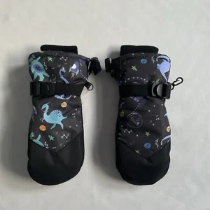 Duoyeree Toddler Mittens Kids Snow Gol Waterproof Winter 2-4 - Picture 1 of 7