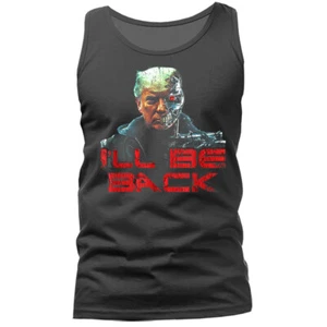 Camiseta sin mangas política Donald Trump 2024 I'll Be Back MAGA - Imagen 1 de 6