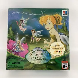 Disney Fairies Board Game Tinker Bell Interactive DVD Milton Bradley New SEALED - Picture 1 of 6
