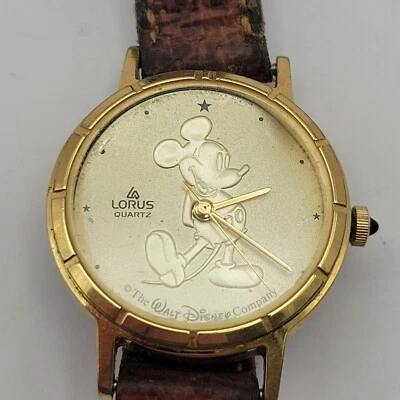 Винтажные кварцевые наручные часы унисекс Lorus Walt Disney Mickey Mouse 26 мм Y481-1730 - Изображение 1 из 4
