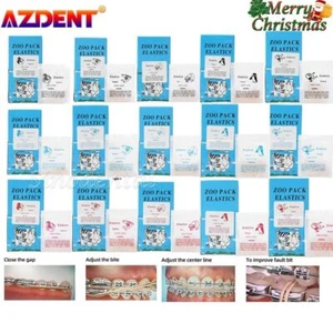 5000pcs Dental Elastics Latex Braces Orthodontic Rubber Bands 15 Size - Picture 1 of 29