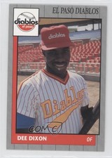 1990 Grand Slam El Paso Diablos Dee Dixon #8