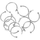 10Pcs Blank Rings Rings Parts for DIY Jewelry Crafts