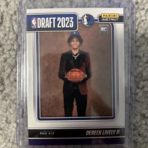 1 de 460 Dereck Lively II 2023-24 Panini Instantáneo Draft Night Mavericks #DN-9 RC - Imagen 1 de 3
