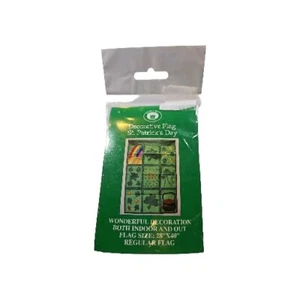 NIP St. Patrick's Day Decorative Flag 28"X40" Indoor Outdoor Holiday Home Decor - Picture 1 of 7