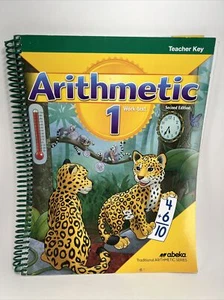 Ready to Ship Out Abeka Grade 1 ARITHMETIC 2TH EDITION Teacher Key Work Text - Picture 1 of 3