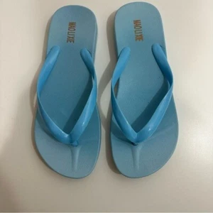 Mai Li Xie Womens Flip Flops in Baby Blue Size 36 - Picture 1 of 6